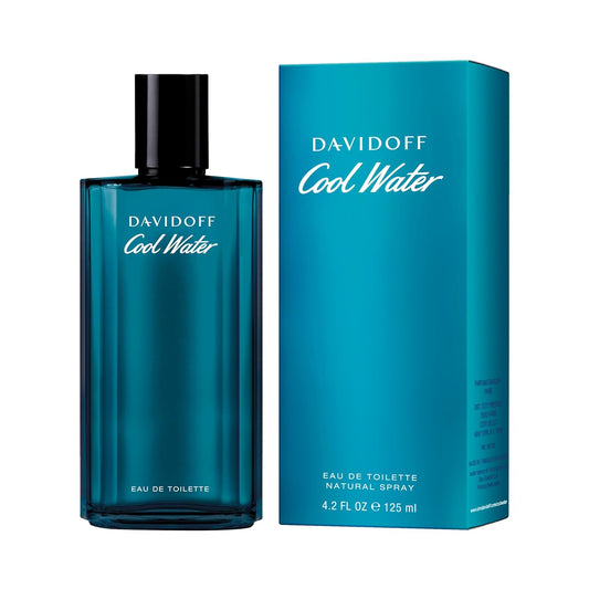 DAVIDOFF Cool Water For Men. Eau De Toilette Spray 4.2 Fl Oz