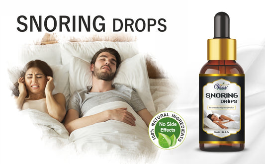Vedobi Snoring Drops 100% Natural Herbs Relives Snoring, Sinusitis And Polyps, Oil Based 30ml