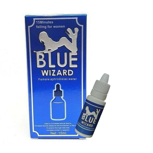 New Original Blue Wizard Sex Liquid Drops | for Women Enhancement